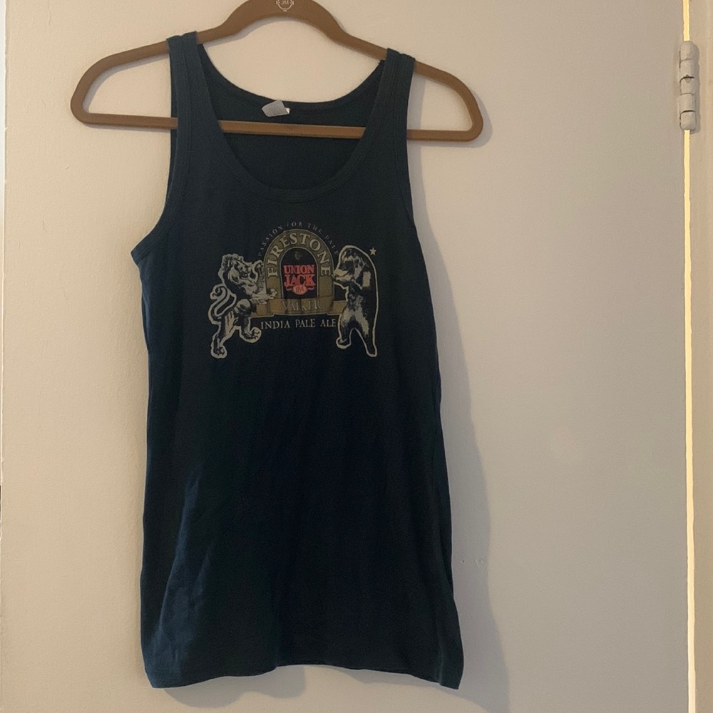 Firestone Walker Brewery tank top - Union Jack IPA circa 2007
